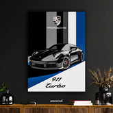 Porsche 911 Turbo – Performance Icon Poster